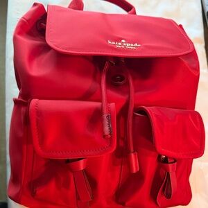 Kate Spade Cherry Red Backpack